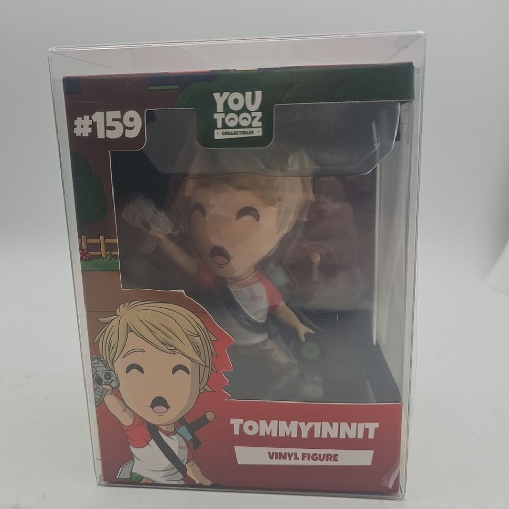 TommyInnit Youtooz Vinyl Figure #159 Limited SOLD OUT, *NEW* With Protector